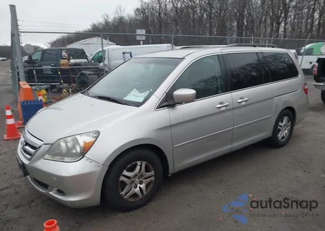 2006 Honda Odyssey Ex z USA, uszkodzony, nr VIN 5FNRL38456B085371